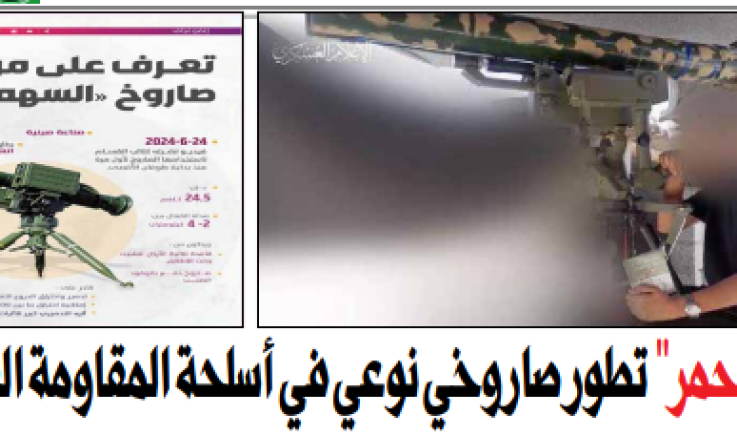 صاروخ "السهم الأحمر" يجبر جيش الاحتلال على الإقرار بمقتل وإصابة 4522 ضابطا وجنديا 